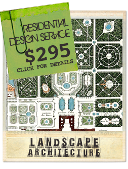 Landscape architure postcard image